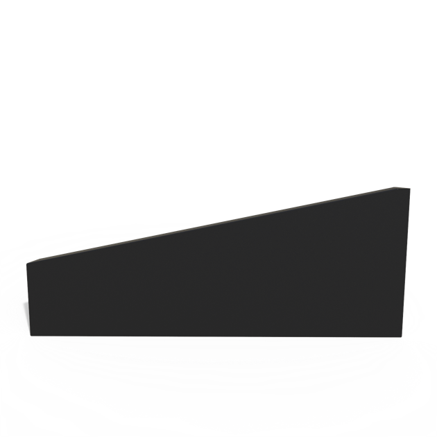 Sida avslut svart vänster